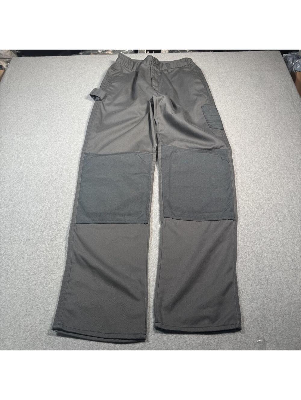 Dark grey double knee carpenter pants